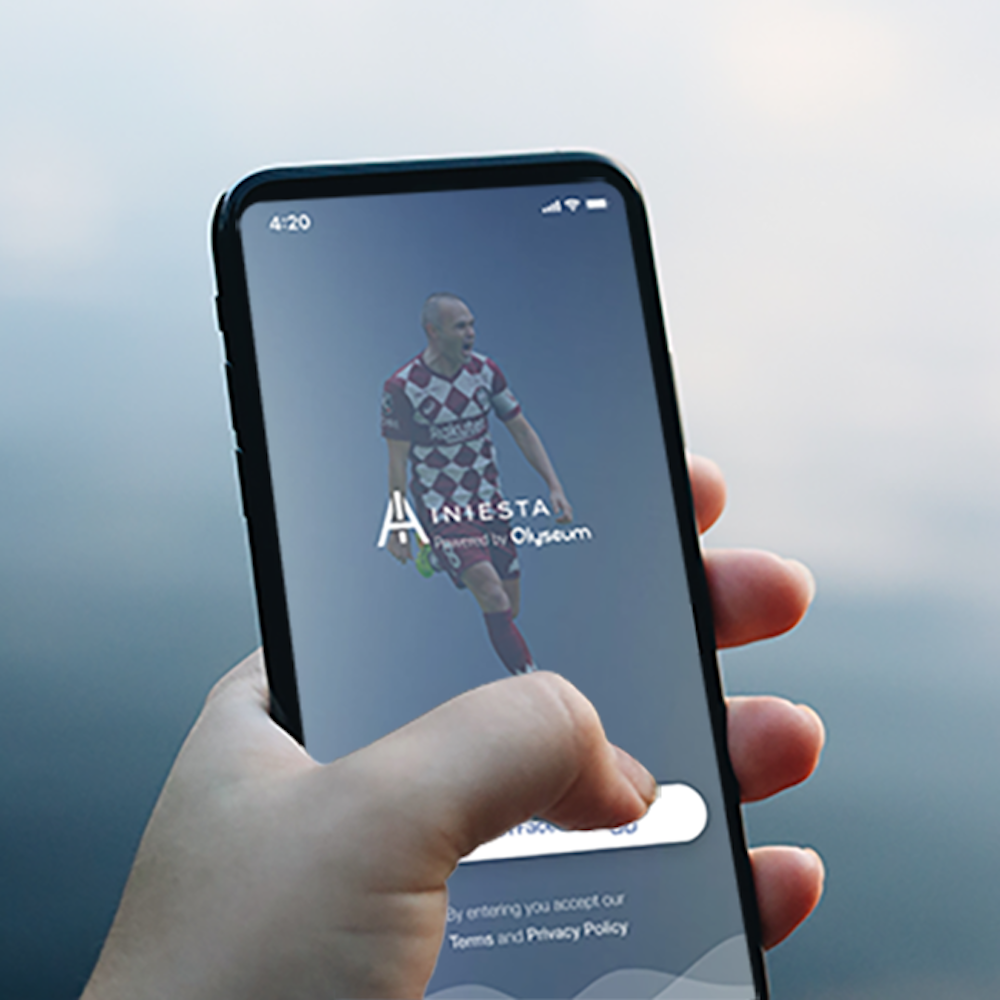 Mobile app design for Olyseum